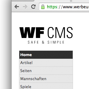 CMS, simples Content-Management-System von WERBE&form | © WERBE&form, Werbeagentur Vorarlberg